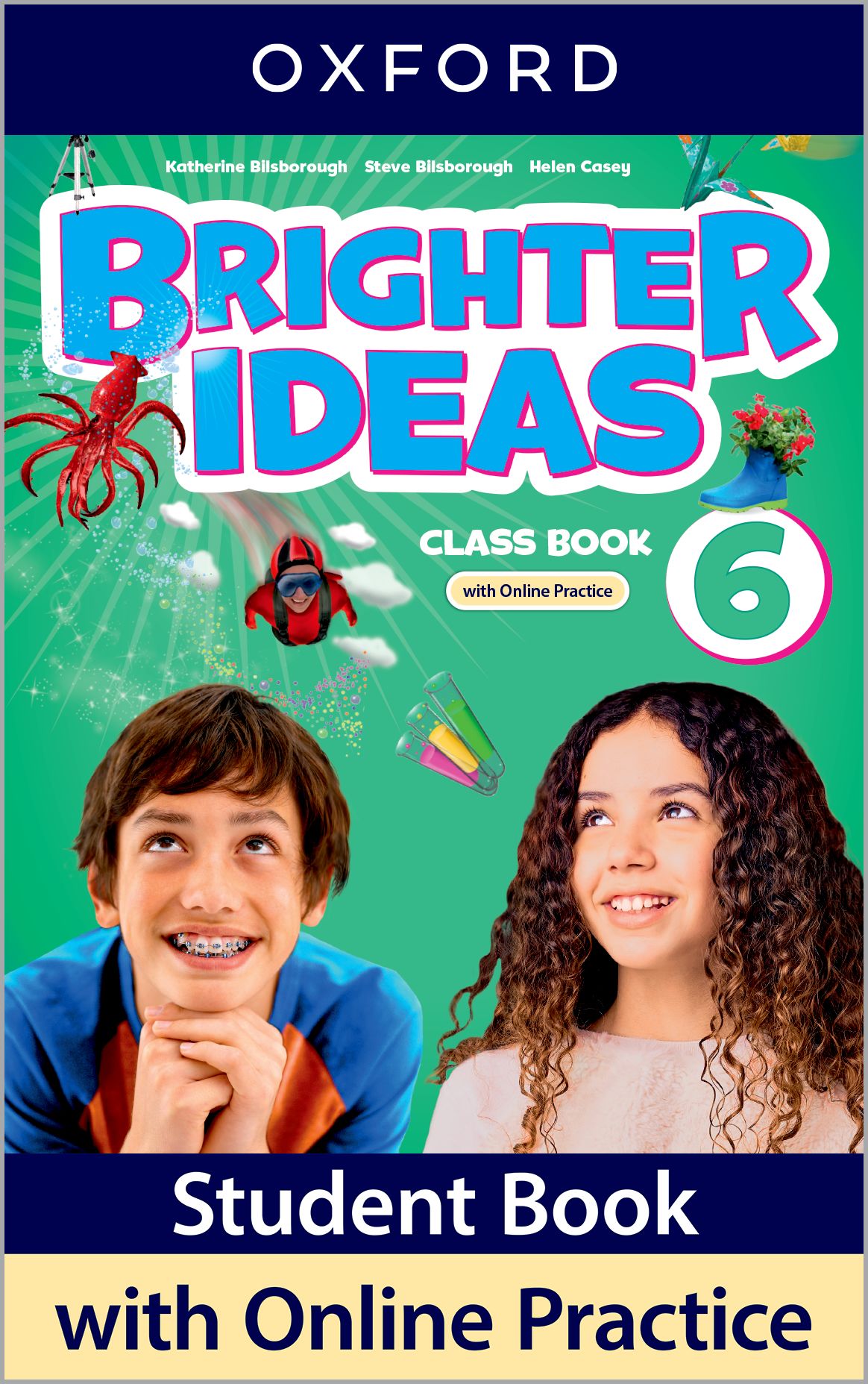 Brighter Ideas: Lvl 6 Class Book and 2 years access Oxford English Hub book cover