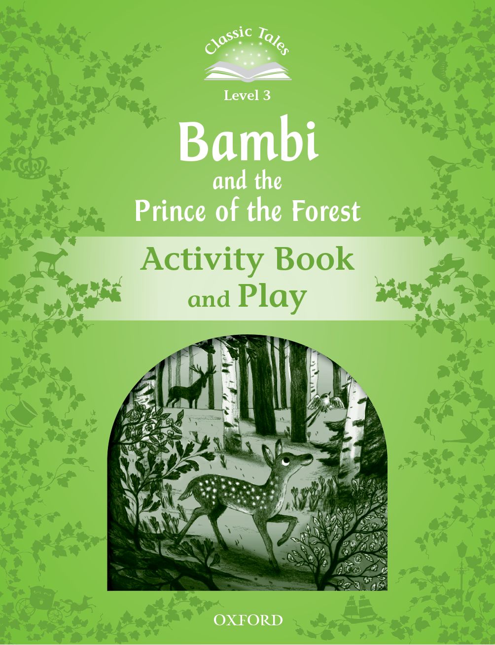 Classic Tales 3 Bambi Activity Book & Play book cover