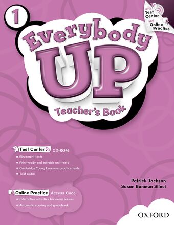Everybody Up 1 Teacher's Book with Test Center CD-ROM book cover