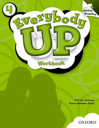 Everybody Up 4 Workbook with Online Practice Pack book cover