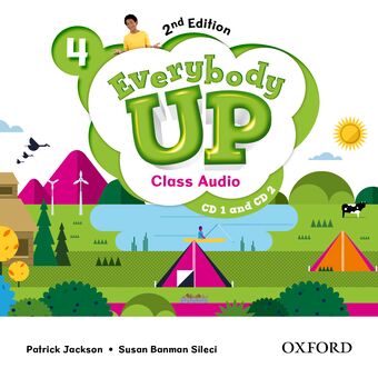 Everybody Up 4 Class Audio CD 2 Discs book cover