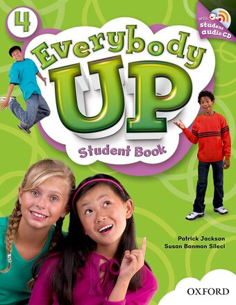 Everybody Up 4 Student Book with Audio CD Pack book cover