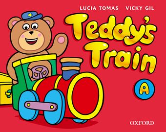 Teddy's Train Activity Book A book cover