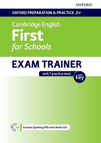 Oxford Preparation and Practice for Cambridge English First for Schools book cover