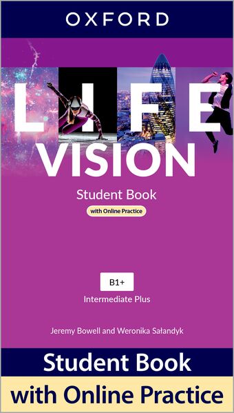 Life Vision Intermediate Plus Student Book with Online Practice book cover