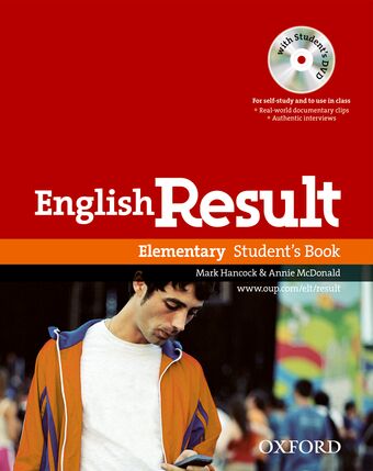 English Result Elementary Student's Book with DVD Pack book cover