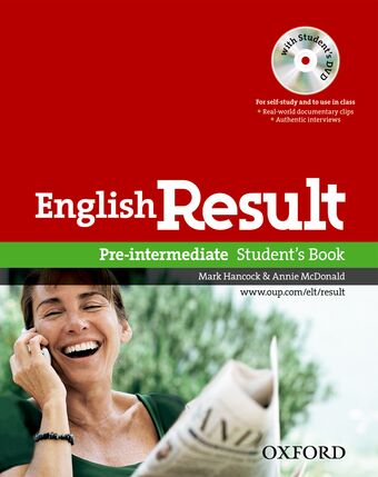 English Result Pre-Intermediate Student's Book With DVD Pack book cover