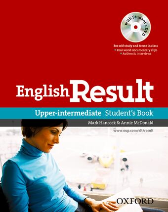 English Result Upper-Intermediate Student's Book With DVD Pack book cover