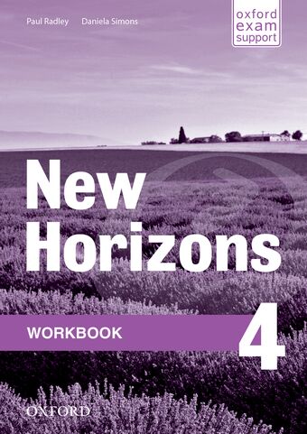 New Horizons 4 Workbook book cover