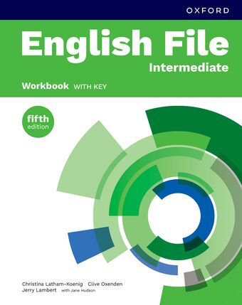English File 5E Intermediate Workbook with key book cover