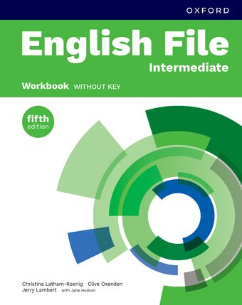 English File 5E Intermediate Workbook + without key book cover