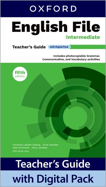 English File 5E Intermediate Teacher's Guide with Digital Pack book cover