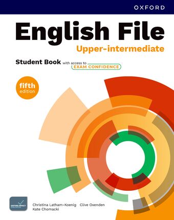 English File Fifth Edition Upper-intermediate Student Book with access to Exam C book cover