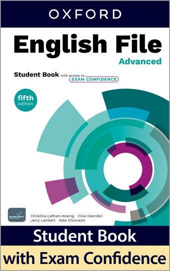 English File Fifth Edition Advanced Student Book with access to Exam Confidence book cover
