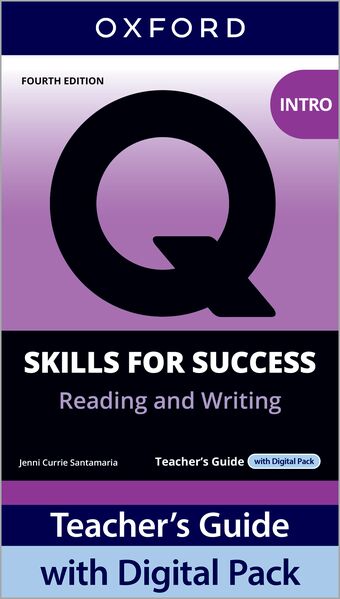 Q Skills for Success 4e Intro Level Reading and Writing Teacher's Guide Pack book cover