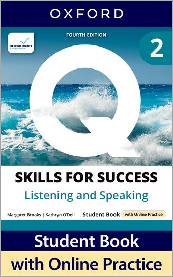 Q Skills for Success 4e Level 2 Listening and Speaking Student Book Online book cover