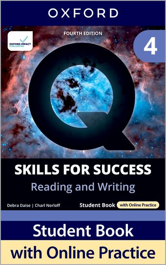 Q: Skills for Success 4th Ed # Reading & Writing 4 Student Book with Online Prac book cover