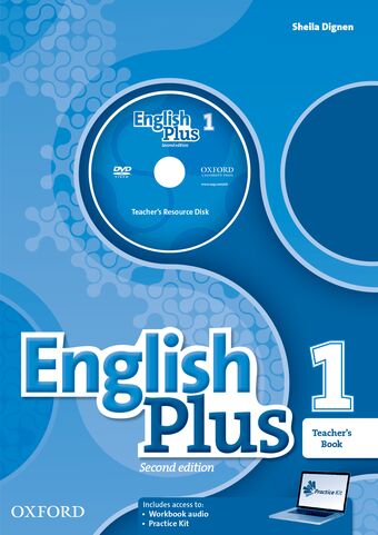 English Plus Level 1 Teacher's Book with Teacher's Resource Disk book cover