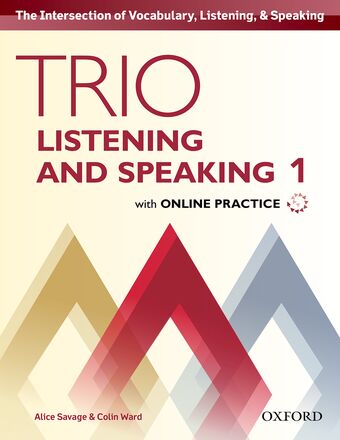 Trio Listening and Speaking: Level One Student's Book and Online Practice Pack book cover