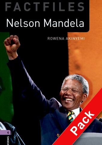 Oxford Bookworms Factfiles Stage 4 Nelson Mandela Audio CD Pack book cover