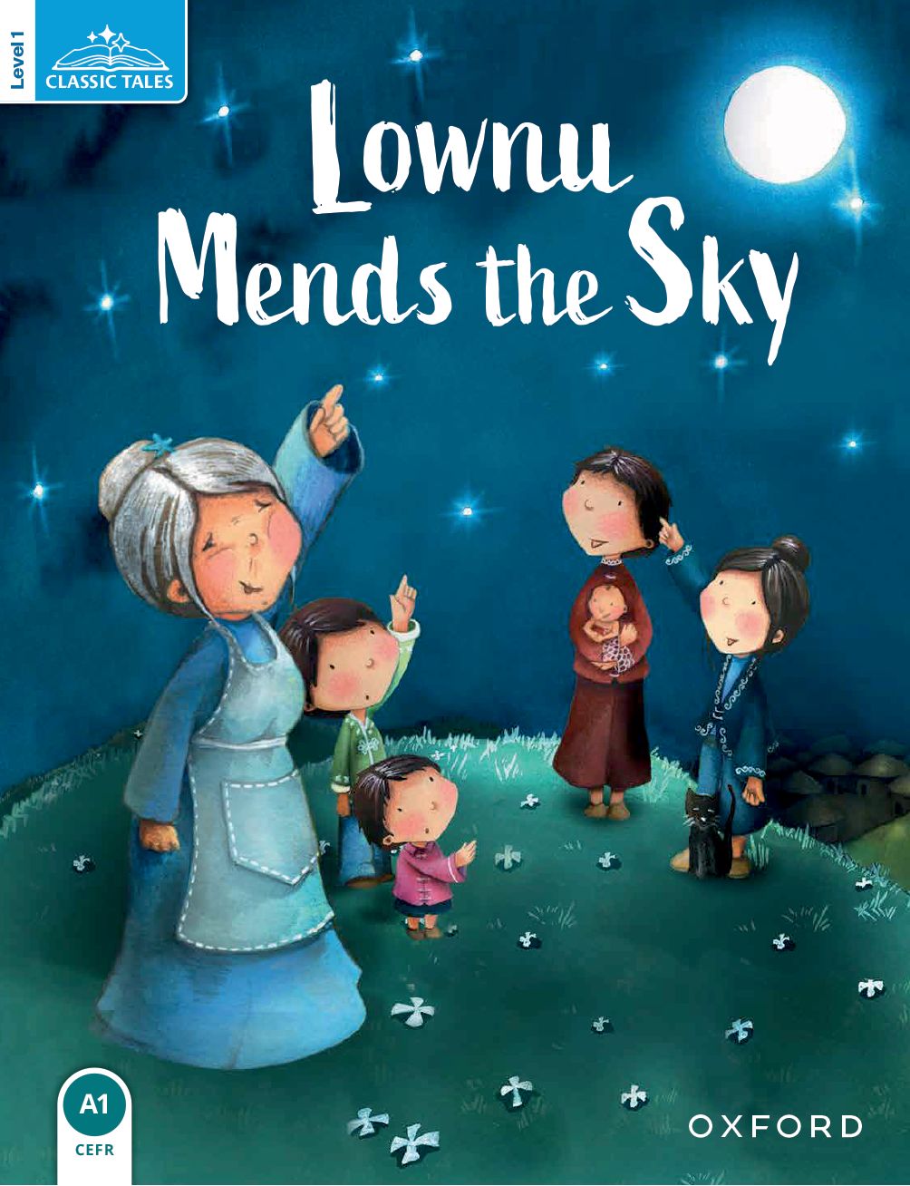 Classic Tales Second Edition 1: Lownu Mends the Sky book cover
