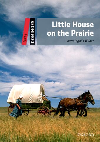 Dominoes Three Little House on the Prairie book cover