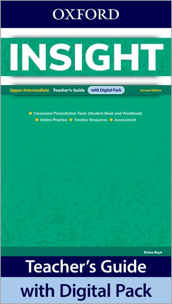 Insight Upper Intermediate Teacher's Guide with Digital Pack book cover