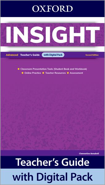 Insight Advanced Teacher's Guide with Digital Pack book cover