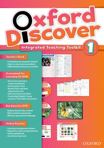 Oxford Discover Level 1 Teacher Book with Online Practice book cover