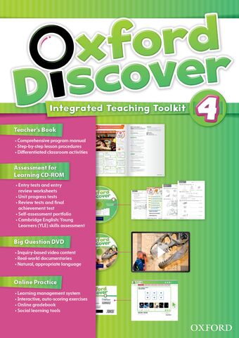 Oxford Discover Level 4 Teacher's Book with Online Practice book cover