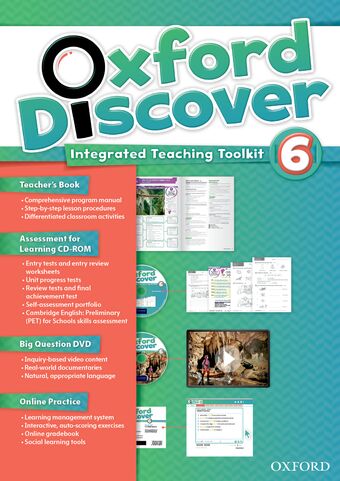 Oxford Discover Level 6 Teacher's Book with Online Practice book cover