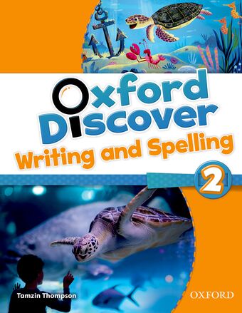Oxford Discover Level 2 Writing and Spelling Book book cover