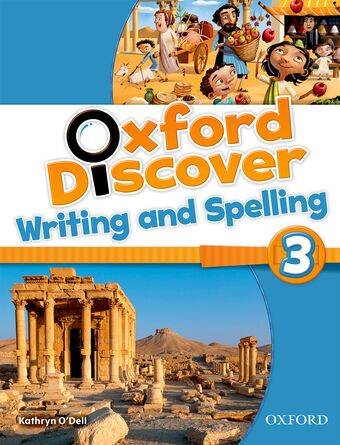 Oxford Discover Level 3 Writing and Spelling Book book cover