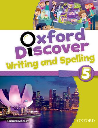 Oxford Discover Level 5 Writing and Spelling Book book cover