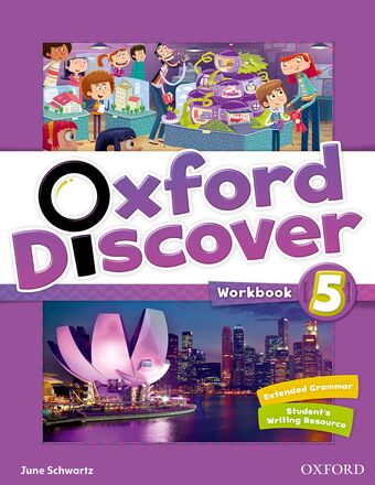Oxford Discover Level 5 Workbook book cover