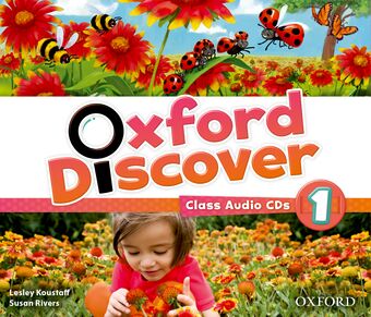 Oxford Discover Level 1 Class Audio CD book cover