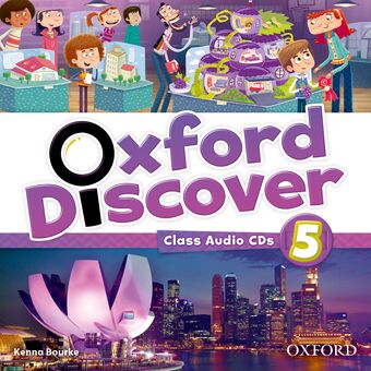 Oxford Discover Level 5 Class Audio CDs book cover