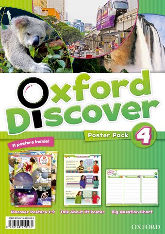 Oxford Discover Level 4 Posters book cover