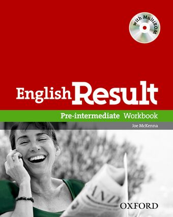 English Result Pre-Intermediate Workbook without Answer Booklet & with MultiROM book cover