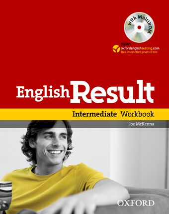 English Result Intermediate Workbook without Answer Booklet & with MultiROM Pack book cover