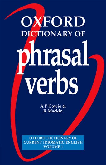 Oxford Dictionary of Phrasal Verbs book cover
