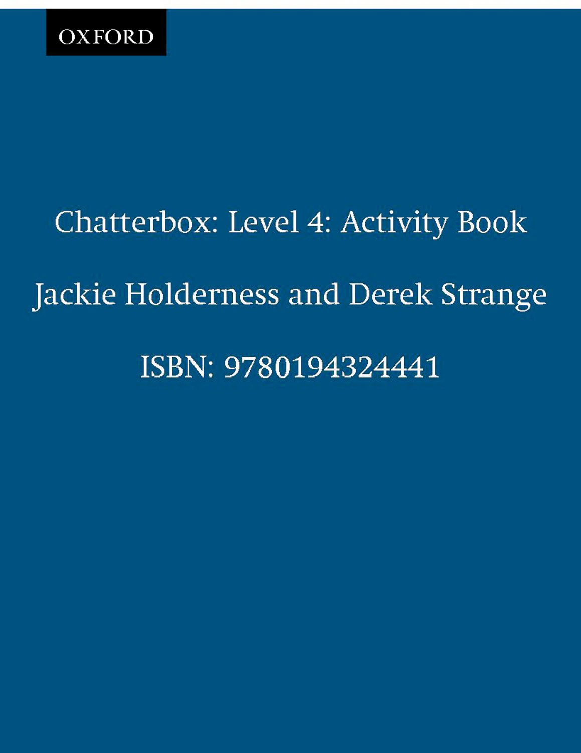 Chatterbox 4 Activity Book book cover