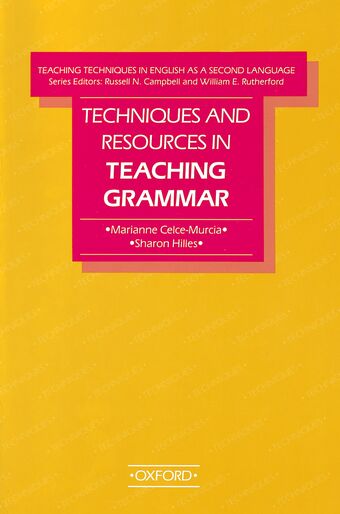 Techniques and Resources in Teaching Grammar book cover