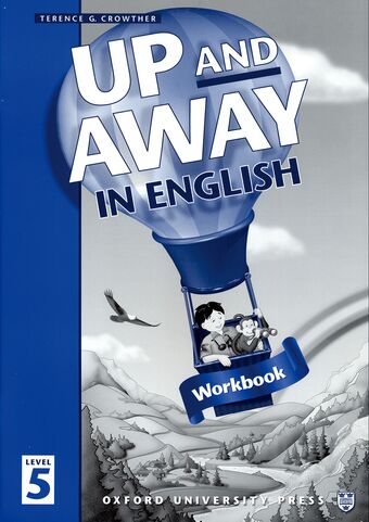 Up and Away in English 5 Workbook book cover