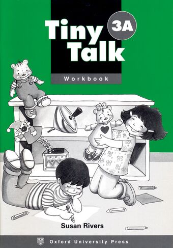 Tiny Talk 3 Workbook A book cover
