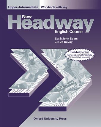 New Headway Upper Intermediate Workbook with Key book cover