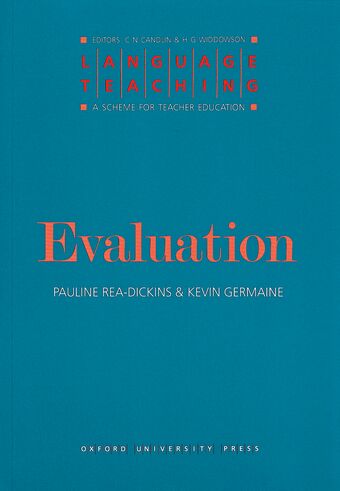 Evaluation book cover