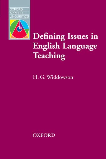 Defining Issues in English Language Teaching book cover