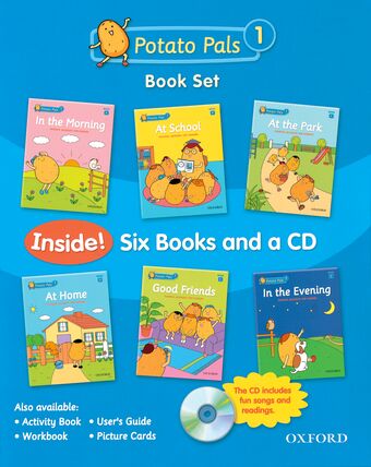 Potato Pals 1 Book Set with Audio CD book cover