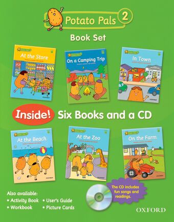 Potato Pals 2 Book Set with Audio CD book cover